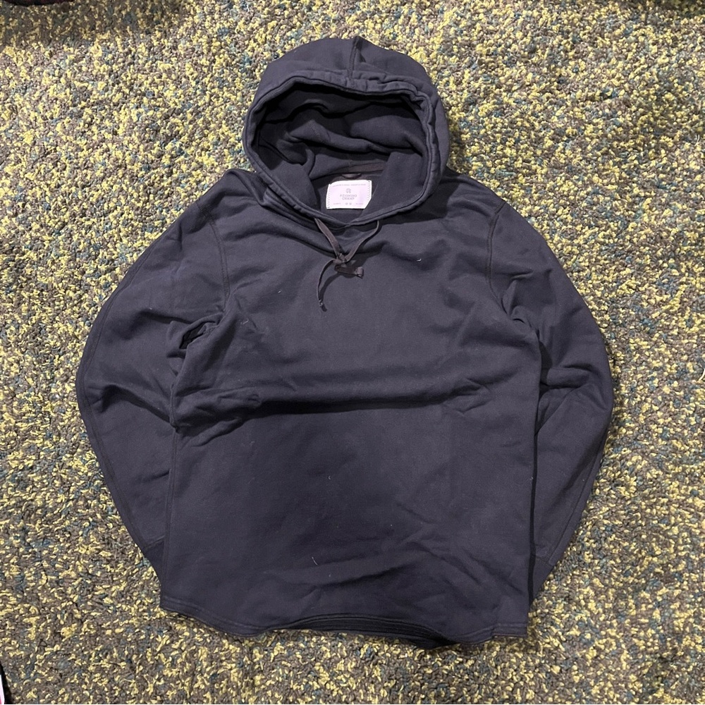 Reigning Champ Black Hoodie Sweater - Made in Canada
